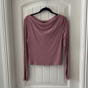 ☘️LAST CHANCE!! Wild Fable Dusty Rose Long Sleeve Top
